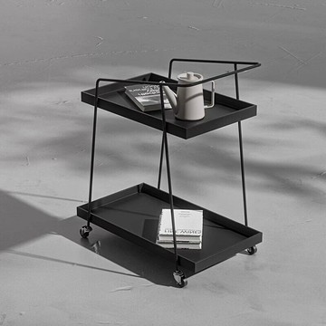 餐車小推車酒店餐廳酒水車移動蛋糕送餐車手推車家用茶水車置物架[DD160110]