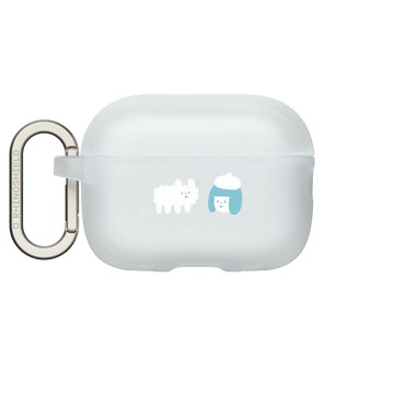 AirPods Pro 2 AirPods Case 透明 - 右手超人 - 狗狗雲和超人