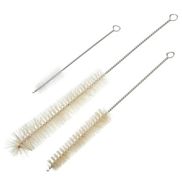 KitchenCraft 杯瓶器皿刷組  3個  銀色 + 米色