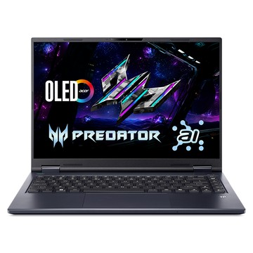 acer 宏碁 Predator 筆記型電腦 14.5吋 WQXGA+ 120Hz OLED 鏡面/Ultra 9 285H/NVIDIA RTX 5070 8G  黑色  PHN14-71-96GV  1TB SSD  32GB LPDDR5X  Windows 11