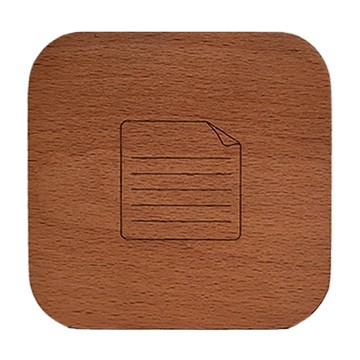 純粹MEMO盒 樺木材質 泰國產地  9.5 x 9.5 x 2.5cm