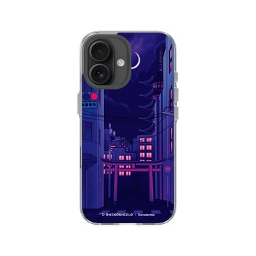 iPhone 16 Clear Case（相機按鈕） 透明 - Denise Rashidi (Surudenise) - Tokyo Night 夜晚東京