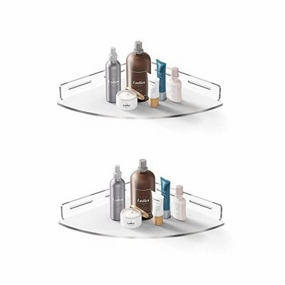 Geerfay 三角 浴室ラック アクリル製 お風呂 コーナーラック シャワーラック シャンプーラック透明 キッチンラック 調味料ラック オシャレ ス 通販 Lineポイント最大get Lineショッピング
