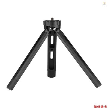 桌面金屬三腳架支架 1/4 英寸螺絲 4 級可調高度,適用於數碼單反相機雲台穩定器,兼容智雲起重機 3S/Weebill