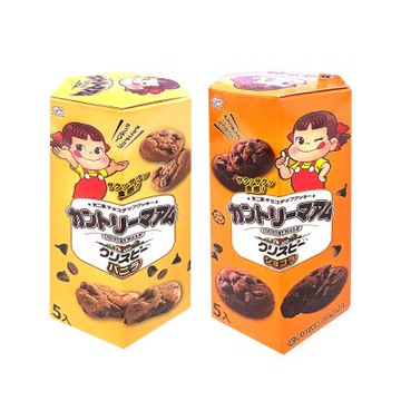 FUJIYA不二家 酥脆鄉村餅香草/可可風味(45g)