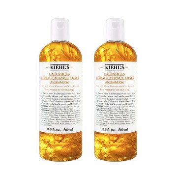 KIEHL’S契爾氏 金盞花植物精華化妝水(500ml) 2入組_國際航空版