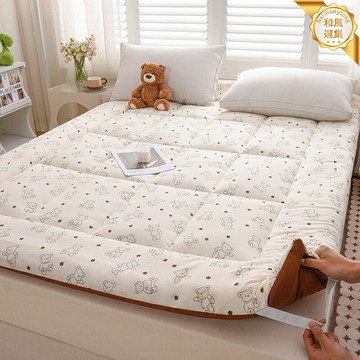 【新疆長絨棉】床褥墊 床墊 榻榻米墊 褥子 墊被 加厚保暖 可水洗 防滑底面 宿舍家用 單雙人通用