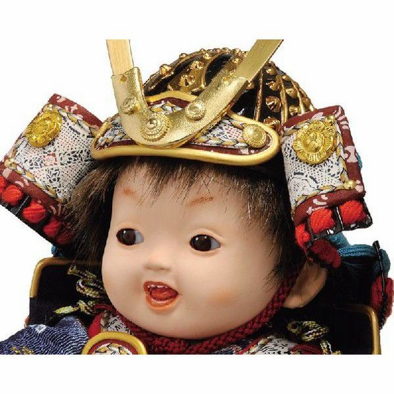 伊達政宗 武者人形 ガラスケース入り 約30cm 兜飾り 五月人形 こどもの