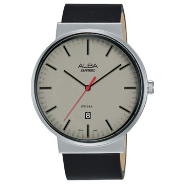 ALBA 雅柏VJ42-X269Z(AS9H45X1)潮流任我行簡約經典腕錶/米灰面 43mm｜樂天領券現折★全館特惠中★指定刷卡回饋10%