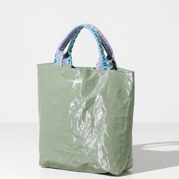 【Pinkoi 線下活動預購商品】Miyansol皺皺迷你托特包- D.開心果