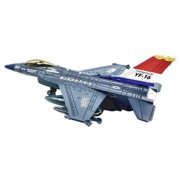 EAPAO 模型玩具 逼真外觀 激發想像力 安全材質  F-16戰機  144.6g  1入