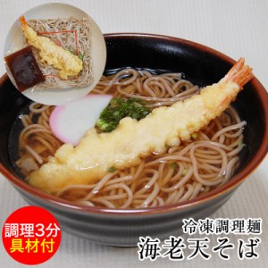 具材付き冷凍麺 天ぷらそば 麺 スープ 具材付！お鍋一つで出来る簡単便利なごちそう麺 7食以上で和歌山ラーメンプレゼント！