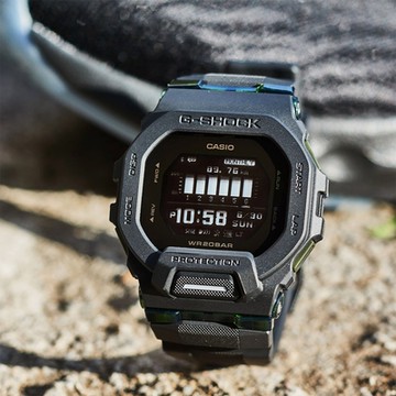 CASIO 卡西歐 G-SHOCK 路跑多功能藍芽運動手錶 新年開運 送禮推薦 GBD-200UU-1