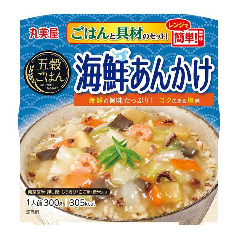 丸美屋 五穀ごはん 海鮮あんかけ 300g ×6個