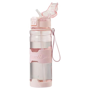 UPSTYLE 金剛杯透明直飲款  粉色  700ml  1個