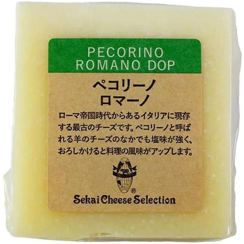 ペコリーノ ロマーノ DOP カット 約500g冷蔵ハードタイプ チーズ イタリア産ワインのおつまみや、パスタ・サラダのトッピングに