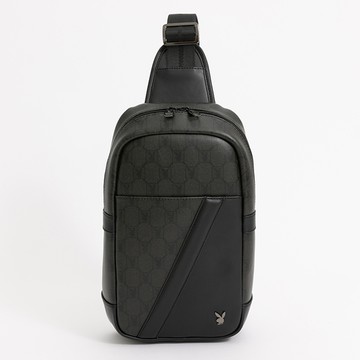 PLAYBOY - 單肩背包  Dashing系列 - 黑色