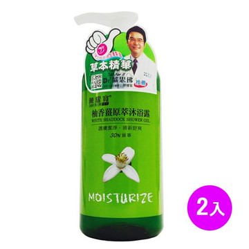 Dr. 陳耀寬 柚香薑原萃沐浴露 圓瓶600ml (2入)