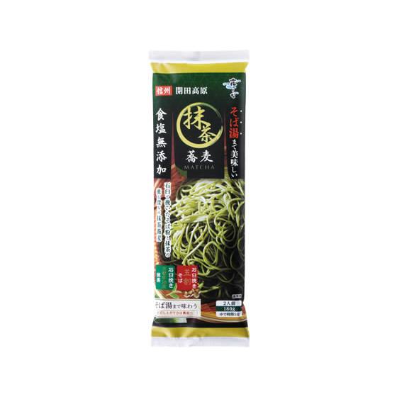 そば湯まで美味しい蕎麦 抹茶 180g