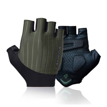 Lameda 防滑自行車手套 雙手套組 24AW2039  L  1套  綠色