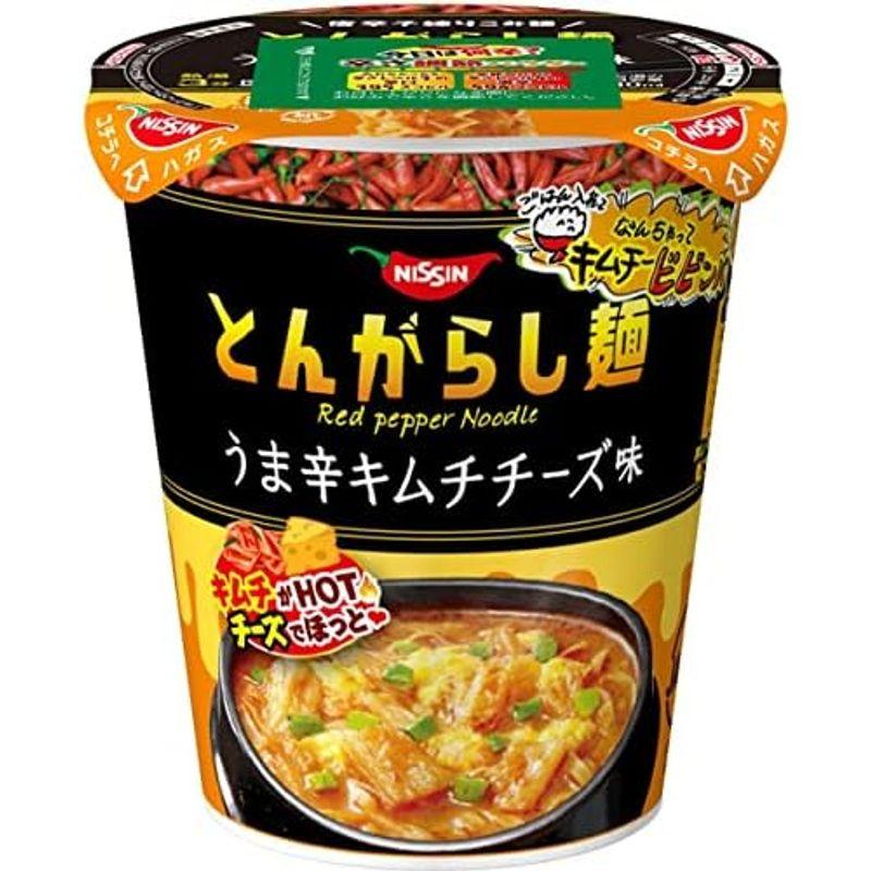 日清食品 日清のとんがらし麺 うま辛海鮮チゲ 63g×12個