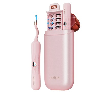 【雙十最優惠】EARCARE PLUS 智能可視掏耳棒櫻花粉 EARCARE PLUS 智能可視掏耳棒-櫻花粉