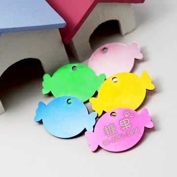 【Fulgor Jewel】富狗名牌 客製寵物吊牌 狗牌 貓牌 免費單面刻字