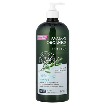 Avalon Organics, 豐盈洗髮精，生物維生素 B 複合物，32 液量盎司（946 毫升）