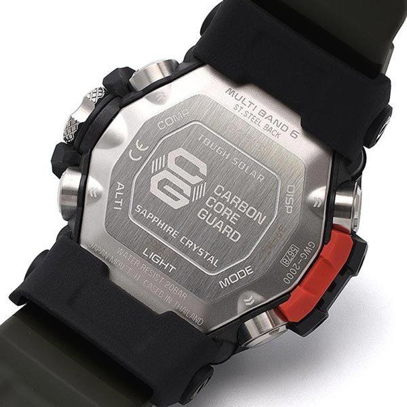 カシオ Ｇショック G-SHOCK MASTER OF G MUDMASTER GWG-2000-1A3JF