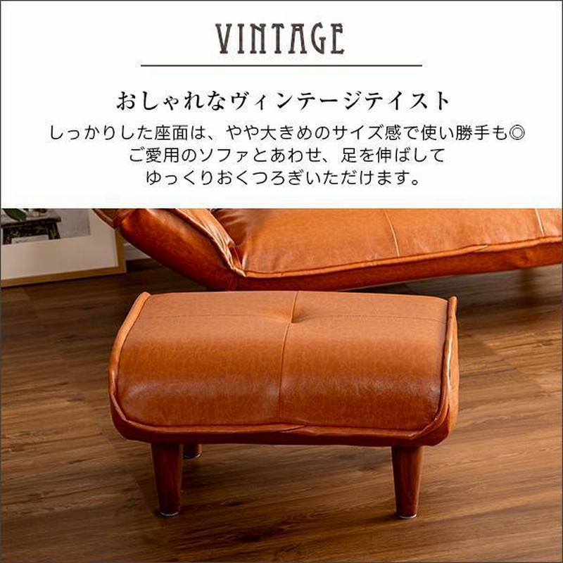 北欧レトロ チェックオットマン スツール 角椅子 キャンバス地