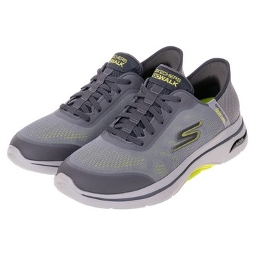 SKECHERS 男款 瞬穿舒適科技 GO WALK ARCH FIT 2.0 D楦休閒鞋 216604GYLM  29cm  灰色