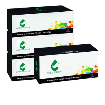 Greenrhino for EPSON 1黑3彩 S050611 / S050612 / S050613 / S050614 環保碳粉匣適用C1700 C1750N C1750W CX17NF