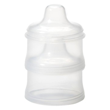 MOTHER-K 積木式奶嘴收納補充盒  分開存放使用過與未使用的奶嘴  單一顏色  2個