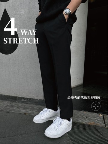 [1atm] 延展性-九分西裝褲