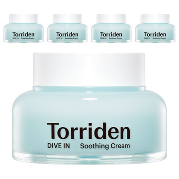 Torriden 台灣公司貨 5D微分子玻尿酸保濕舒緩凝霜  100ml  5罐