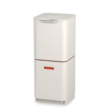 Totem系列分類垃圾桶40L-白 Totem系列分類垃圾桶40L-白