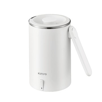 【KINYO】304不鏽鋼隨行快煮壼(AS-HP65)｜附收納袋 0.6L 單電壓110V 煮水壺 電茶壺