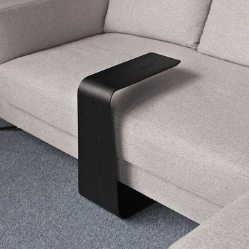 Heron 邊桌| 胡桃 | 霧黑 (沒有充電功能)