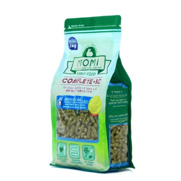 美國摩米 MOMI 營養全IC高齡兔飼料 1公斤裝-兩包組