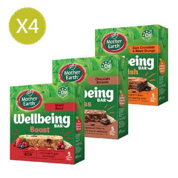 【壽滿趣】Mother Earth紐西蘭營養蛋白威力棒任選4(200gx4)