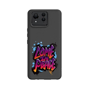 Zenfone 11 Ultra SolidSuit 黑 - Graffiti / 街頭塗鴉 - 我為和平而來