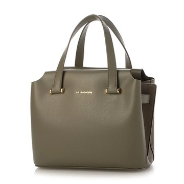 LA BAGAGERIE 皮革兩用托特包(小/卡其)