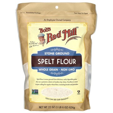 Bob's Red Mill, 斯佩爾特小麥粉，全穀物，22 盎司（624 克）