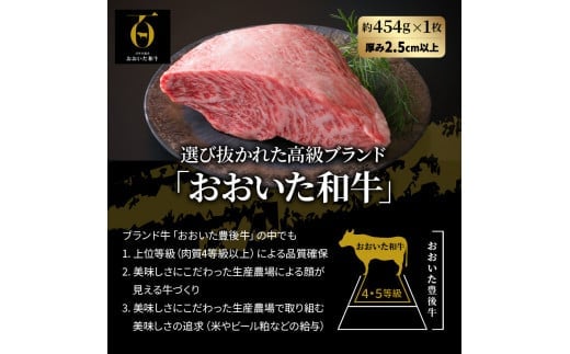 まさに肉のエアーズロック〃おおいた和牛１ポンド極厚ステーキ_29365A