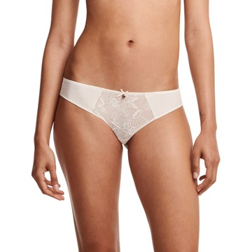 【Chantelle】丁字內褲>XS-S>牛奶白(21U90_0LW)【Orchids】