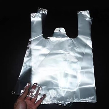 🚚臺灣出🚚薄款透明白色塑料袋食品級打包袋外賣專用袋背心袋膠袋手提袋批發