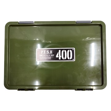 JEJ ASTAGE 可疊工具收納箱 PS400X 容量約22L 耐重約20kg  405 x 290 x 78mm  綠色  1個
