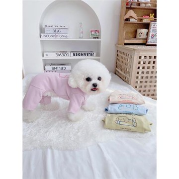 寵物衣服堅果小狗四腿打底衫彈力四腳衣小型犬幼犬秋冬保暖絨