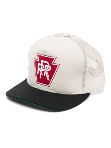 Rhude - Triple R trucker hat - men - Polyester/Cotton - One Size - Neutrals