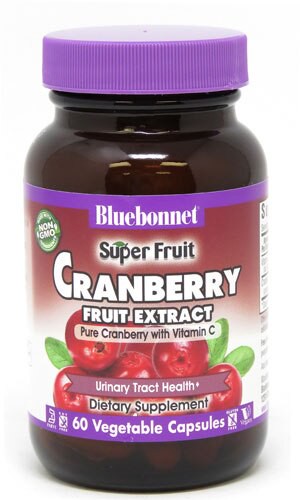 Bluebonnet Nutrition Super Fruit Cranberry Fruit Extract 60 Vcaps